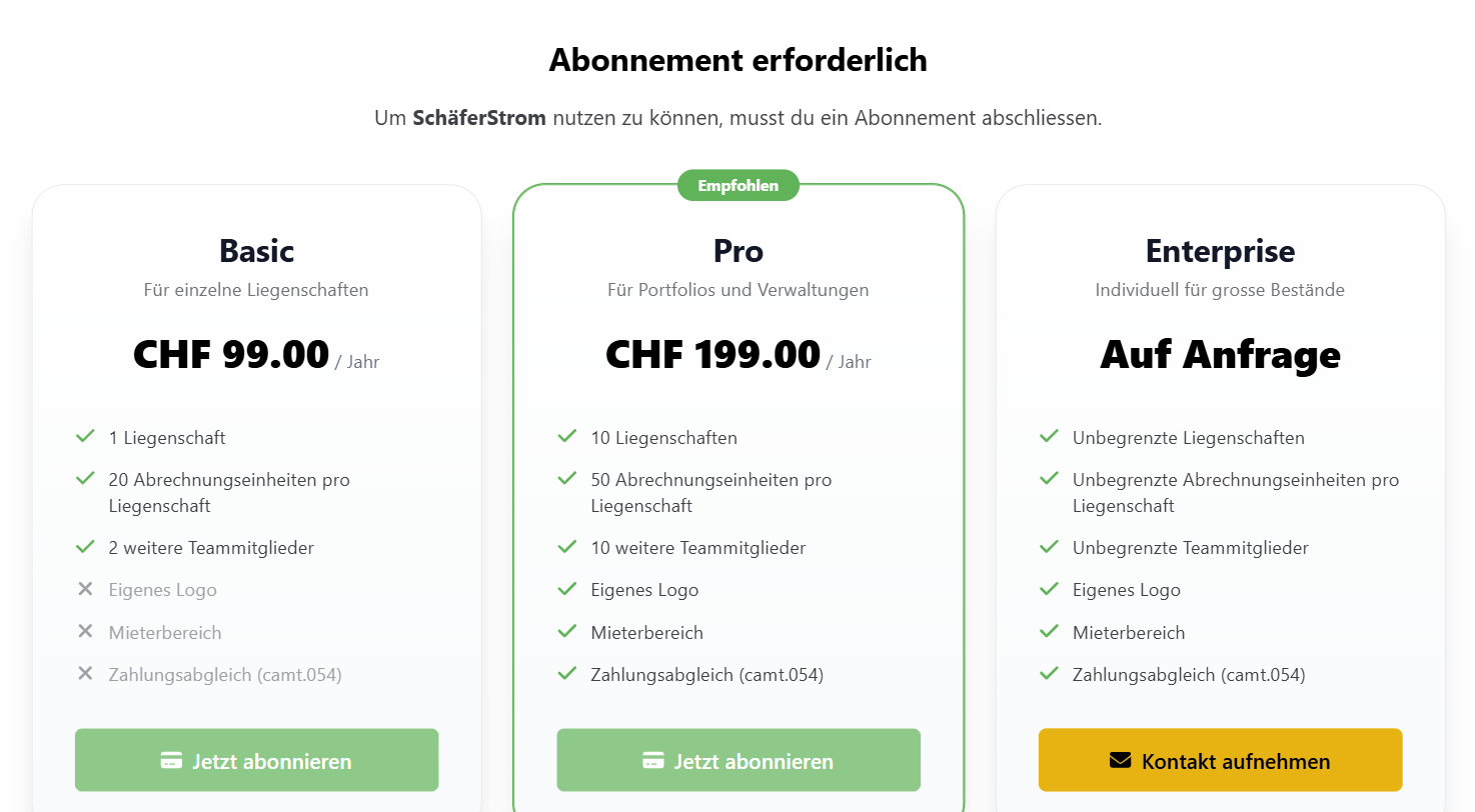 Planauswahl